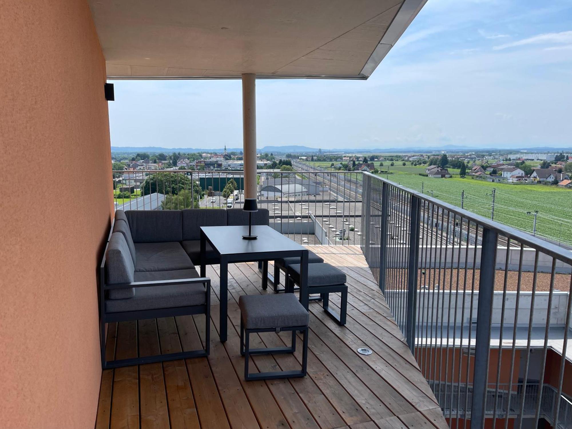 Апартаменти 100 Qm Penthouse, Self-Check-In, 2 Parkplaetze Грац Екстер'єр фото
