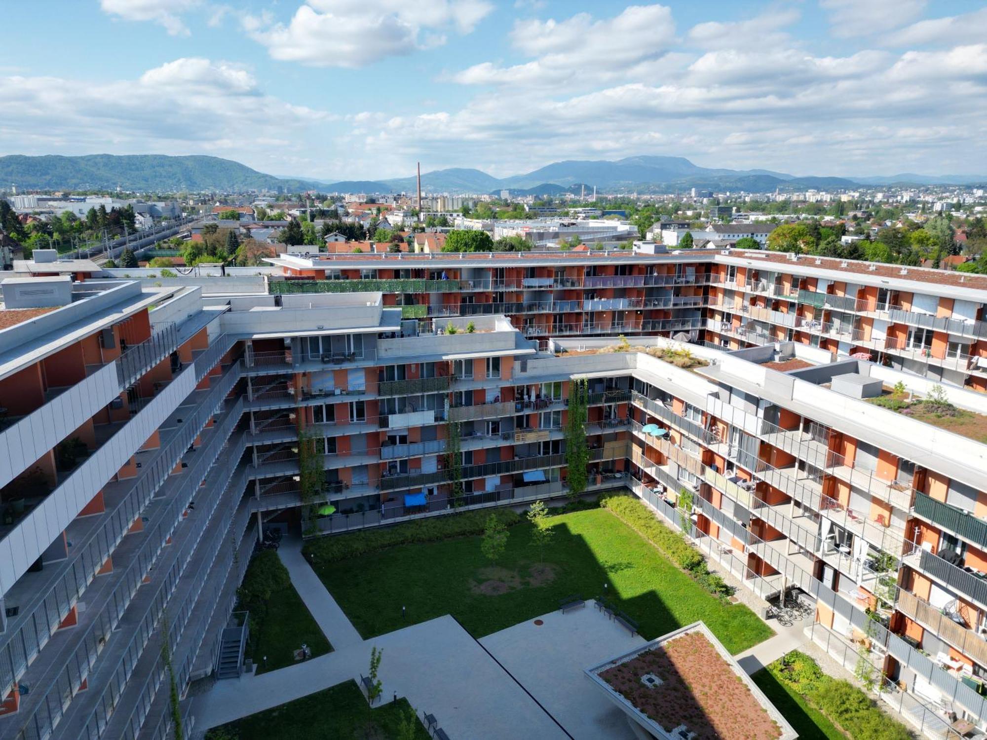 Апартаменти 100 Qm Penthouse, Self-Check-In, 2 Parkplaetze Грац Екстер'єр фото